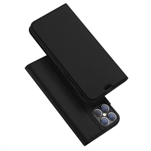 Dux Ducis Skin Pro kabura etui pokrowiec z klapką iPhone 12 6,7'' czarny Czarny - Etui i futerały do telefonów - miniaturka - grafika 2