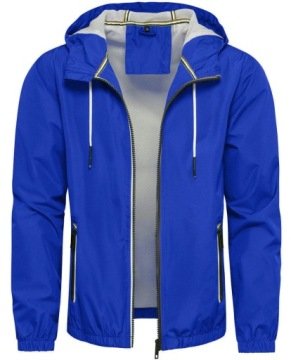 M Męska Kurtka Wiosenna Wiatrówka