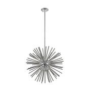 Zuma Line Designerska LAMPA wisząca URCHIN P0491-09F-F4AN metalowa OPRAWA gwiazda explosion soleil chrom P0491-09F-F4AN