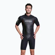 Sport OUTLET - Skafander do nurkowania męski Cressi Altum Wetsuit Shorty 3 mm black/red - miniaturka - grafika 1