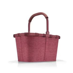 Koszyk CARRYBAG, twist maroon, Reisenthel - Torby i wózki na zakupy Koszyk CARRYBAG, twist maroon, Reisenthel - Torby i wózki na zakupy - miniaturka - grafika 1