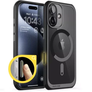 Etui Supcase UB Mag MagSafe do iPhone 16 Black - Etui i futerały do telefonów - miniaturka - grafika 1