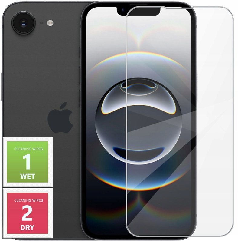 Szkło hartowane do Apple iPhone 16E - Szkiełko ochronne 2.5D, 9H