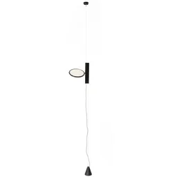 FLOS - OK Lampa Wisząca Czarna - Lampy sufitowe - miniaturka - grafika 1