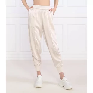 EA7 Spodnie dresowe | Regular Fit - Dresy damskie - miniaturka - grafika 1