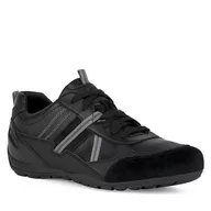 Półbuty męskie - Sneakersy Geox U Ravex U043FA 0PTEK C9270 Black/Anthracite - miniaturka - grafika 1