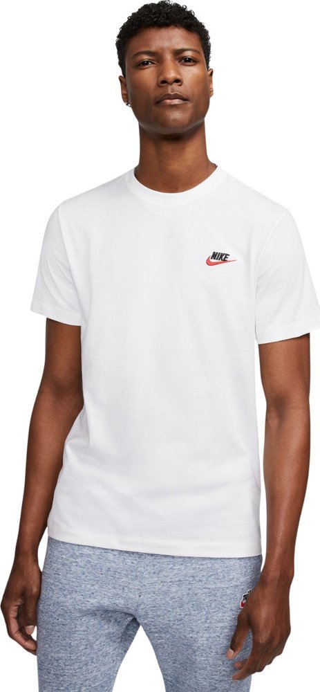 Nike Koszulka męska Nike Club Tee biała AR4997 100 2XL