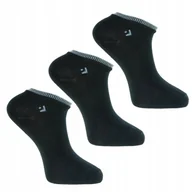 Skarpetki męskie - Skarpetki Stopki Bawełniane Czarne Wzorek Poland MORAJ 3-PARY 43-45 - miniaturka - grafika 1