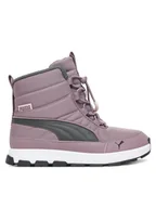 Buty dla dziewczynek - Puma Śniegowce Evolve Boot Jr 392644 09 Fioletowy - miniaturka - grafika 1