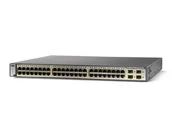 Switche - Cisco Catalyst 3750 48 10/100/1000T PoE + 4 SFP + IPS Image (WS-C3750G-48PS-E) - miniaturka - grafika 1
