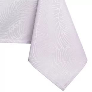Obrus Gaia Liliowy Tłoczony Roślinny 110 koło AmeliaHome - TCLOTH/AH/GAIA/HMD/LILA/R110X110 - Obrusy i serwetki - miniaturka - grafika 1