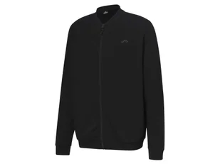 CRIVIT Bluza dresowa męska z technologią HeiQ Mint (XL (56/58), Czarny) - Kurtki i kamizelki sportowe męskie - miniaturka - grafika 1