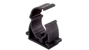 TT PLAST Uchwyt zamknięty UZ 18 SZ szary 10190 TT-PLAST 10190/TTP - Złącza, przejściówki, adaptery - miniaturka - grafika 1