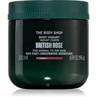 Balsamy i kremy do ciała - The Body Shop British Rose Body Yogurt jogurt do ciała 200 ml - miniaturka - grafika 1