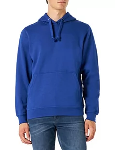 Clique Męska bluza z kapturem Basic, niebieski, XXL - Bluzy męskie - miniaturka - grafika 1