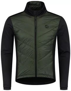 Męska Kurtka Rowerowa Rogelli Wadded 2.0 | Green/Black - Rozmiar Xl - Kurtki męskie - miniaturka - grafika 1