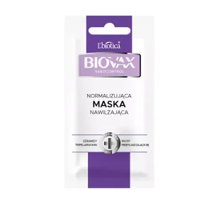 BIOVAX Sebocontrol Normalizująca maska seboregulująca, 20ml - Maski do włosów - miniaturka - grafika 1