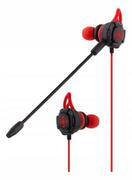 Słuchawki - DELTACO GAM-076 Czarno-Czerwone - miniaturka - grafika 1