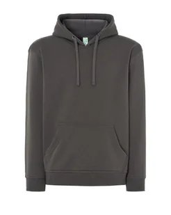 Bluza dresowa  męska z kapturem kolor grafitowy roz.XXL - Bluzy męskie - miniaturka - grafika 1