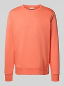 Bluzy męskie - Bluza dresowa o regularnym kroju z mieszanki bawełny - miniaturka - grafika 1