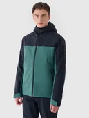 Kurtki narciarskie - 4F Kurtka narciarska w kolorze turkusowym - miniaturka - grafika 1