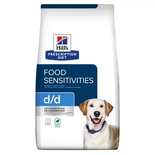 Hill's PD Food Sensitivities Canine d/d duck & rice 1,5 kg sucha karma dla psa, na nietolerancje pokarmowe - Sucha karma dla psów - miniaturka - grafika 1