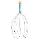 Akcesoria medycyny naturalnej - inSPORTline Przyrząd do masażu głowy inSPORTline Kutsuo, Niebieski 16904-5 - miniaturka - grafika 1