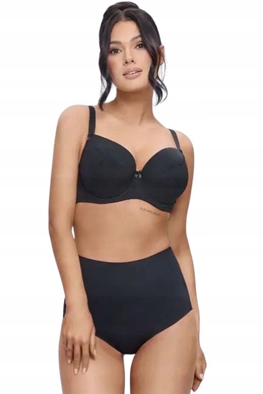 Biustonosz EMILIA K27 Big Czarny Dalia 70D