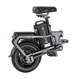 ENGWE O14 Electric Bike 14*2.125 inch Tire 48V 250W Motor 25km/h Speed 15.6Ah Battery 72km Mileage - Grey - Rowery elektryczne - miniaturka - grafika 3