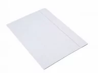 Teczki i skoroszyty - IDEST Teczka Z GUMKĄ A4 BIAŁA 300G - miniaturka - grafika 1