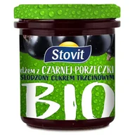 Dżem - Dżem Czarna Porzeczka Stovit Bio, 200g - miniaturka - grafika 1