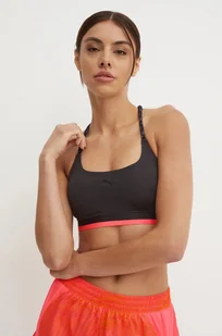 Puma biustonosz sportowy Move kolor czarny gładki 525786 - Bielizna sportowa damska - miniaturka - grafika 1