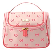 Kosmetyczki, organizery i kuferki - NOBLE - Rozkładana damska kosmetyczka - Kuferek - Heart H002 - miniaturka - grafika 1