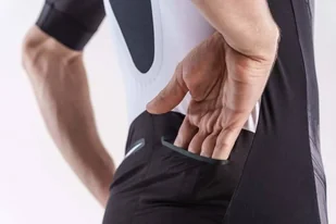 ZEROD Koszulka triathlonowa męska RACER TT SINGLET Black Vivacity - Koszulki sportowe męskie - miniaturka - grafika 6