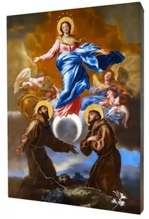Ikona Matka Boża Niepokalana - Ikony i obrazy sakralne - miniaturka - grafika 1