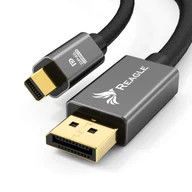 Kable komputerowe i do monitorów - Reagle Kabel Mini Displayport Ultra Dp 2.0 8K 4K 240Hz 1,5M - miniaturka - grafika 1