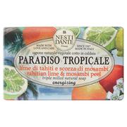 Mydła - Nesti Dante Paradiso Tropicale Tahitian Lime & Mosambi Peel mydło toaletowe 250 g - miniaturka - grafika 1