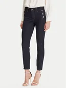 Spodnie damskie - Rinascimento Jeansy CFC0126160003 Granatowy Skinny Fit - miniaturka - grafika 1