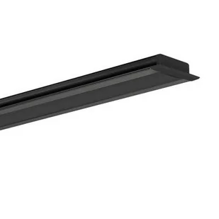 Profil aluminiowy do taśm LED czarny 2 m Kluś - Akcesoria do oświetlenia - miniaturka - grafika 1