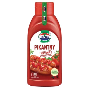 Tortex  Ketchup Pikantny - 470G - Ketchup - miniaturka - grafika 1