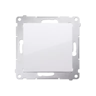 Kostki, złączki, wtyczki - Simon KONTAKT Przełącznik krzyżowy Kontakt DW7.01/X/11 bez piktogramu biały - miniaturka - grafika 1