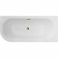 Wanny - Besco AVITA SLIM + wanna asymetryczna lewa/prawa / syfon w kolorze złotym #WAV-170-PPZ #WAV-170-PPZ - miniaturka - grafika 1