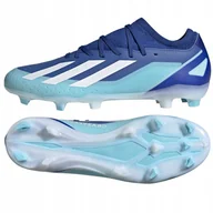 Piłka nożna - Buty adidas X CRAZYFAST.3 FG GY7428 niebieski 46 - miniaturka - grafika 1