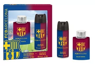 Air-Val FC Barcelona: woda toaletowa 100ml + dezodorant 150ml* CZ10202 - Perfumy dla dzieci - miniaturka - grafika 1