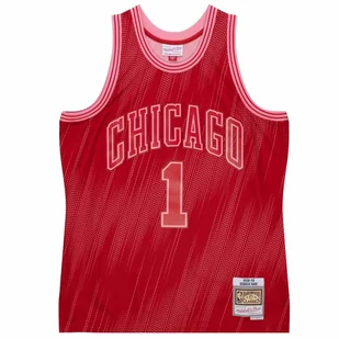 Koszulka Mitchell & Ness NBA Jersey Swingman Monochrome Chicago Bulls Derrick Rose-S - Koszulki męskie - miniaturka - grafika 1