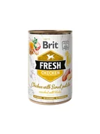 Mokra karma dla psów - Brit FRESH CHICKEN&SWEET POTATO 400g - miniaturka - grafika 1