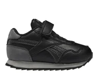 Buty dla dziewczynek - Buty dziecięce Reebok G58321 ROYAL CL Czarne - miniaturka - grafika 1