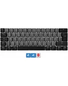 Klawiatury - Sharkoon SKILLER SAC20 S4, keycap Kolor: CZARNY, 61 pieces, ISO layout D-E, for SKILLER SGK50 S4 - miniaturka - grafika 1