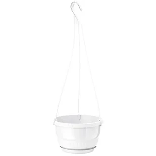 Doniczka wisząca 17 cm EUROPA biały - Donice - miniaturka - grafika 1