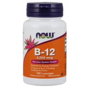 Now Foods NOW B-12 2,000mcg 100tabs - Witaminy i minerały - miniaturka - grafika 1
